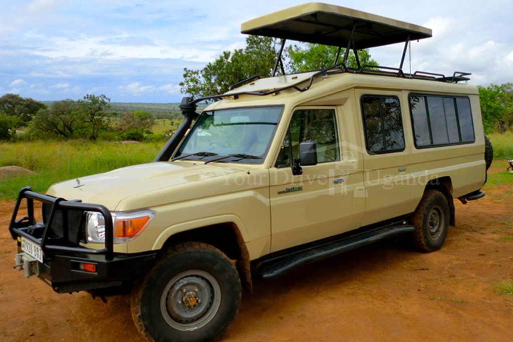 Toyota Land Cruiser Extended, 7 seater 4x4 car rental Uganda